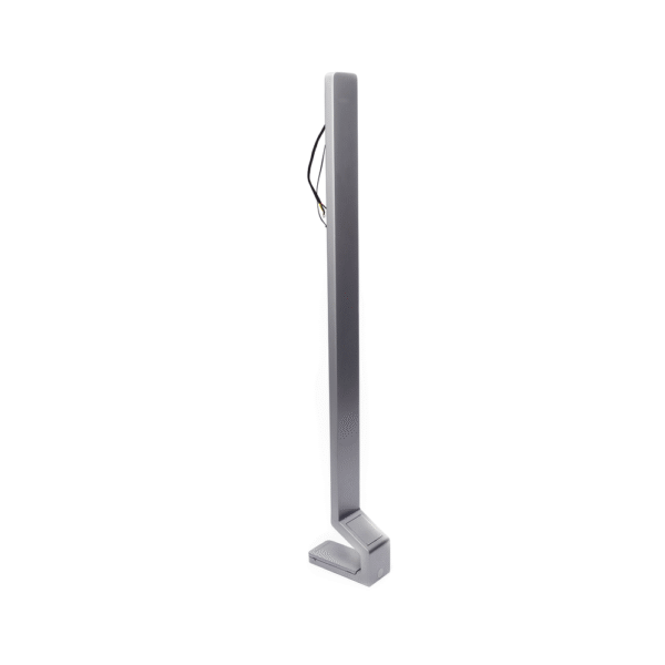 DSKAB671B-LAT-DER-l Pedestal de Piso para Lectores de Rostro HIKVISION de la serie DS-K1T607, DS-K1TA70MI-T y DS-K1T671 - También Compatible con Biometricos Termicos Industriales