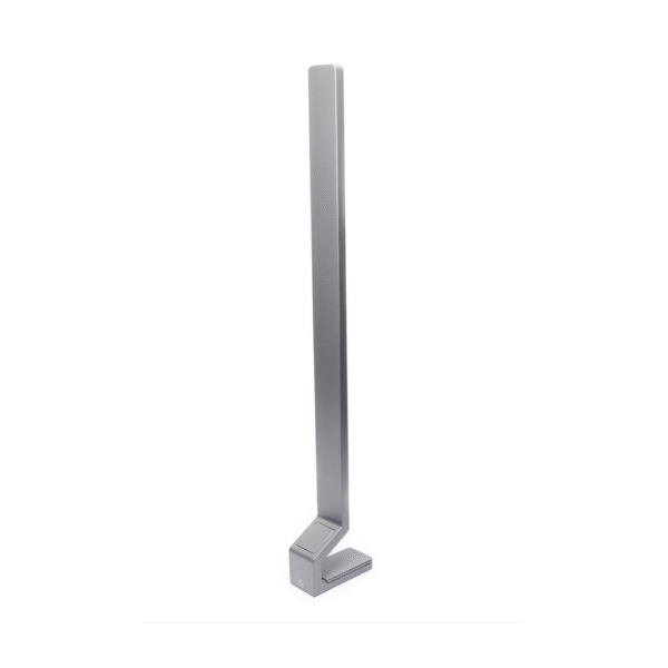 DSKAB671B-LAT-IZQ-l Pedestal de Piso para Lectores de Rostro HIKVISION de la serie DS-K1T607, DS-K1TA70MI-T y DS-K1T671 - También Compatible con Biometricos Termicos Industriales
