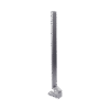 DSKAB671B-l Pedestal de Piso para Lectores de Rostro HIKVISION de la serie DS-K1T607, DS-K1TA70MI-T y DS-K1T671 - También Compatible con Biometricos Termicos Industriales