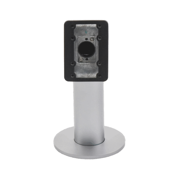 DSKAB6ZU1-FRENTE-l Montaje para Instalar Terminales de Reconocimiento Facial HIKVISION en Torniquetes de Cualquier Marca / Diseño Estético / Compatible con Terminales Faciales Térmicas.