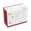 Kit de Control de Acceso TODO INCLUIDO con Lector de Huellas y Tarjetas compatible con App HIKConnect / Incluye Electroimán Botón de Salida y Montajes Z y L para imán (DS-K1T804)
