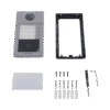 DSKV8413WME1C-AD-1-l Videoportero IP (IP65 + IK08) con Llamada y apertura desde APP Hik-Connect / Soporta 4 Departamentos / PoE Estandar / Interfaz WEB para configuración / 2 puertas