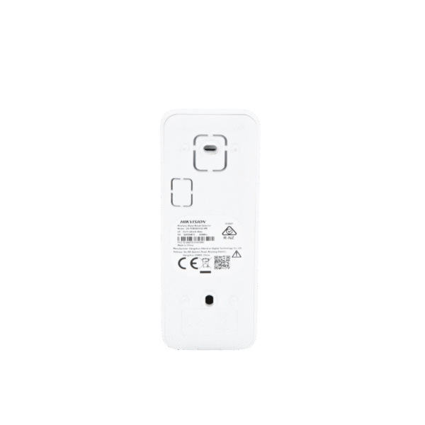DSPDBG8EG2WB-AD-4-l (AX PRO) Detector Inalámbrico de Ruptura de Cristal / 3 en 1 / Soporta 2 Zonas Cableadas / Rango de Detección de 8 mts / Ángulo de 120° de Cobertura