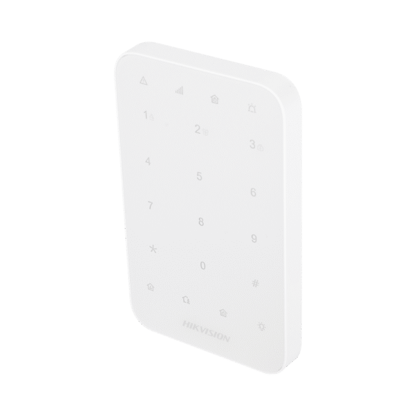 DSPK1EWB-LAT-DER-l (AX PRO) Teclado Inalámbrico para Armado y Desarmado / Funciones de Automatización para control de Relevadores