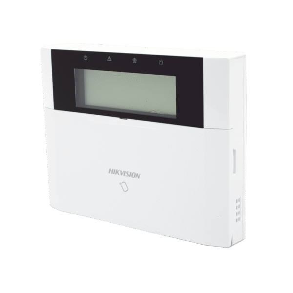 DSPK1LRTHWB-AD-3-l Teclado LCD con Lector de tag integrado / Bus Speed-X / 2 entradas de alarma y 1 salida / Compatible con Paneles AX Hybrid Pro