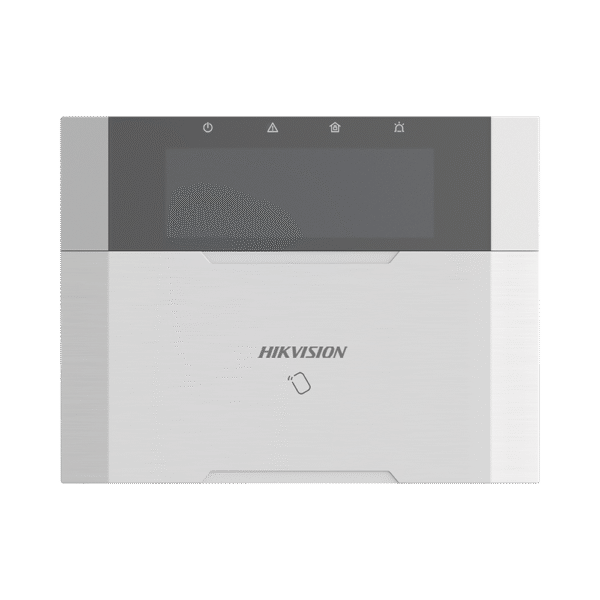 DSPK1LRTHWB-l Teclado LCD con Lector de tag integrado / Bus Speed-X / 2 entradas de alarma y 1 salida / Compatible con Paneles AX Hybrid Pro