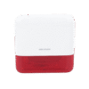 DSPS1EWB_R-AD-4-l (AX PRO) Sirena Inalámbrica con Estrobo Rojo para Exterior IP65 / 110 dB