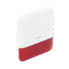 DSPS1EWB_R-AD-6-l (AX PRO) Sirena Inalámbrica con Estrobo Rojo para Exterior IP65 / 110 dB