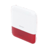DSPS1EWB_R-AD-7-l (AX PRO) Sirena Inalámbrica con Estrobo Rojo para Exterior IP65 / 110 dB