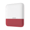 DSPS1EWB_R-l (AX PRO) Sirena Inalámbrica con Estrobo Rojo para Exterior IP65 / 110 dB