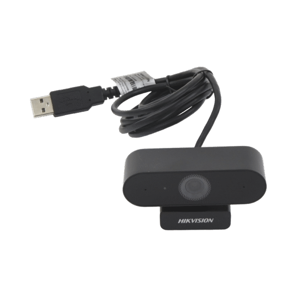 DSU02-FRENTE-l Cámara Web ALTA DENIFICIÓN (1080p) / Giro 360° / Gran Angular de 86° / Micrófono Integrado / Conector USB de 1.5 mts / Fácil de Instalar / Reducción de Ruido Inteligente