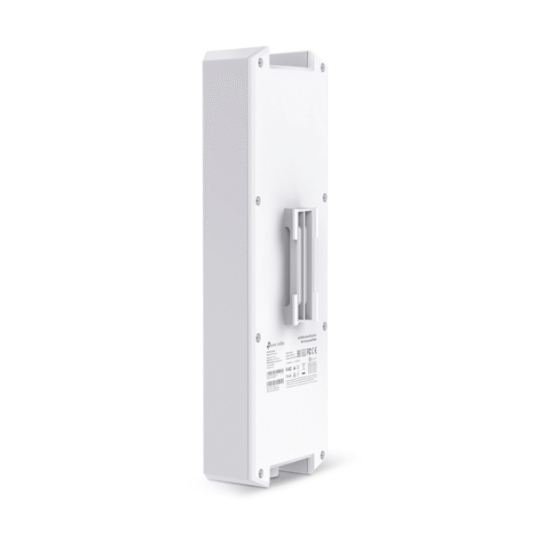 EAP610OUTDOOR-LAT-IZQ-l Punto de Acceso Wi-Fi 6, MU-MIMO 2x2, Alta Densidad de Usuarios, Configuración por Controlador o Stand-Alone, Para Montaje en Techo/pared.