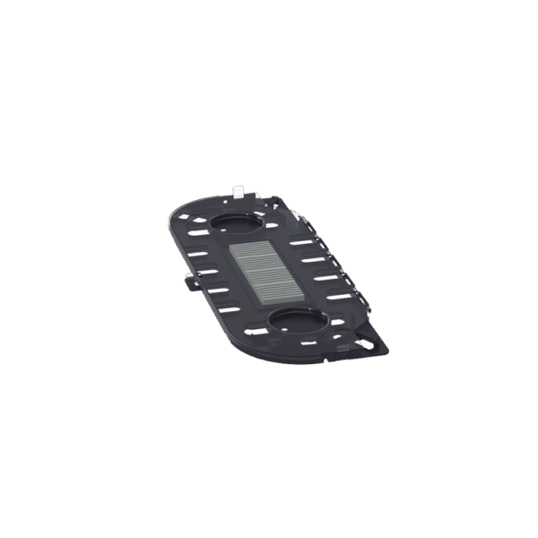 FOSMF-AD-3-l Charola de Empalme para Fibra Óptica, Para Protección de 24 Empalmes de Fusión o Mecánicos, Compatible con los Paneles FCEU