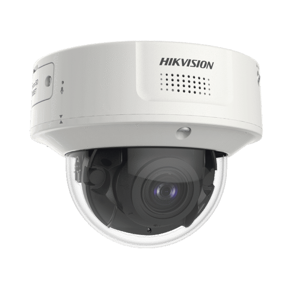 IDS2CD7146G0IZSD-FRENTE-l Domo IP 4 Megapixel / 30 mts IR EXIR / Lente Mot. 2.8-12 mm / IK10 / H.265+ / WDR 140 dB / Detección Facial / DeepinView / Búsqueda por Atributos / Micrófono Integrado