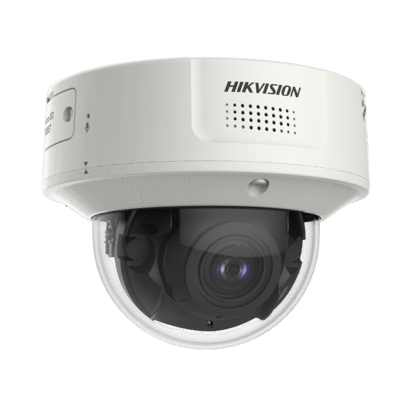 IDS2CD7146G0IZSD-LAT-DER-l Domo IP 4 Megapixel / 30 mts IR EXIR / Lente Mot. 2.8-12 mm / IK10 / H.265+ / WDR 140 dB / Detección Facial / DeepinView / Búsqueda por Atributos / Micrófono Integrado