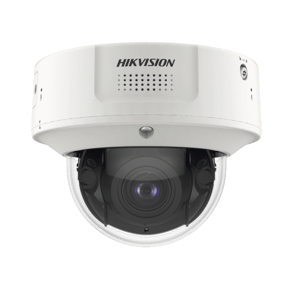 IDS2CD7146G0IZSD-LAT-IZQ-l Domo IP 4 Megapixel / 30 mts IR EXIR / Lente Mot. 2.8-12 mm / IK10 / H.265+ / WDR 140 dB / Detección Facial / DeepinView / Búsqueda por Atributos / Micrófono Integrado