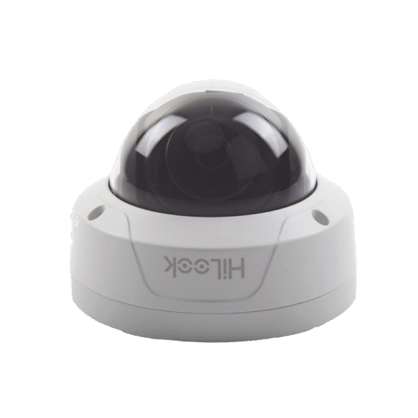 HiLook Series / Domo IP 4 Megapixel / 30 mts IR / Exterior IP67 / IK10 / PoE / dWDR / Lente 2.8 mm / Onvif