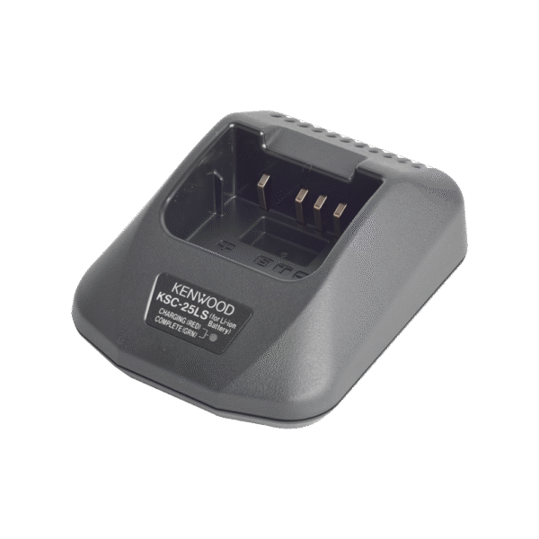 KSC25LSK-AD-2-l Cargador rápido de escritorio para baterías KNB-24LS, KNB-25A, KNB-26N, KNB-35L, KNB-40L, KNB-40LCV, KNB-55L, KNB-57L, KNB-79LCM.
