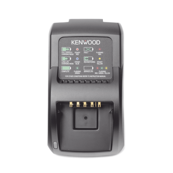KSCY32K-FRENTE-l Cargador rápido de escritorio para Baterías KNBL1M, L2M y L3M.