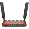 L009UIGS2HAXDIN-l Router Board, 8 Puertos Gigabit + 1 puerto PoE-Out Pasivo, 1 Puerto SFP, Wi-Fi 6 en 2.4Ghz, Antenas de 4 dBi,