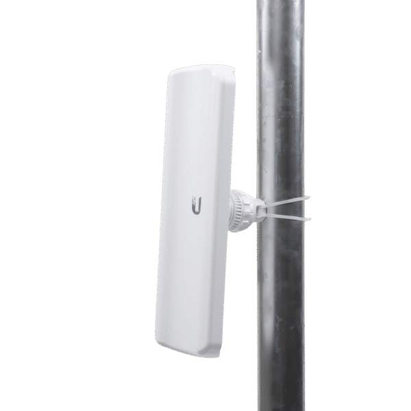 LAPGPS-AD-5-l Estación Base 2x2 MIMO airMAX LiteAP AC hasta 450 Mbps, 5 GHz (5150 - 5875 MHz) con antena integrada de 17 dBi y cobertura de 90 grados con GPS Sync
