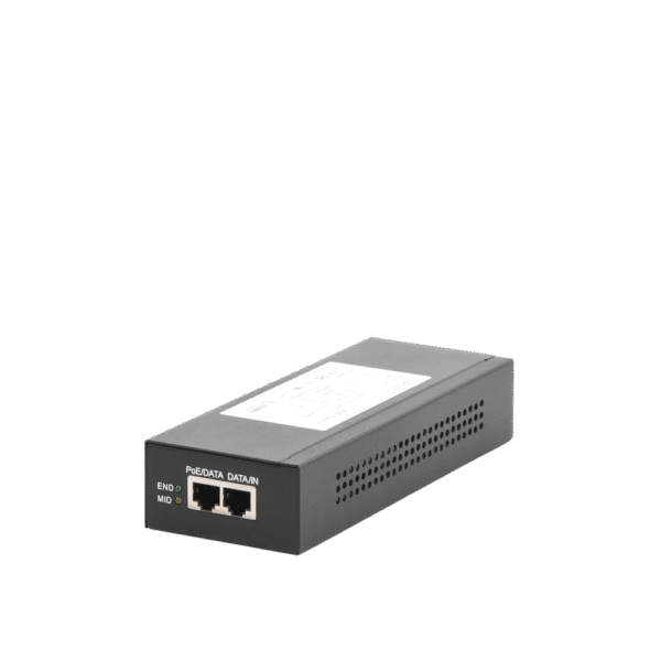 Inyector Super Hi-PoE / 56 Vcd / 60 Watts / Para Domos HIKVISION PTZ / IP (-AE / DE) / Soporta 802.3 af / at