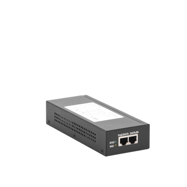 Inyector Super Hi-PoE / 56 Vcd / 60 Watts / Para Domos HIKVISION PTZ / IP (-AE / DE) / Soporta 802.3 af / at