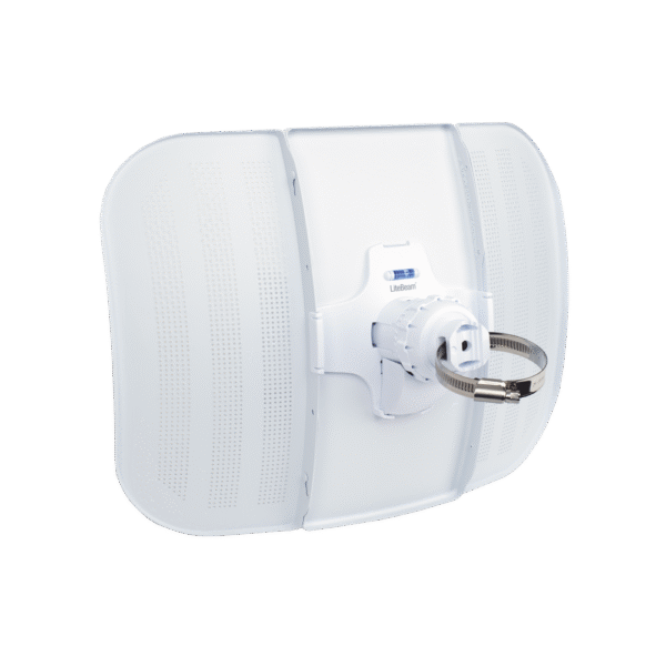 LBEM523-AD-5-l LiteBeam airMAX M5 CPE hasta 100 Mbps, 5 GHz (5150 - 5875 MHz) con antena integrada de 23 dBi