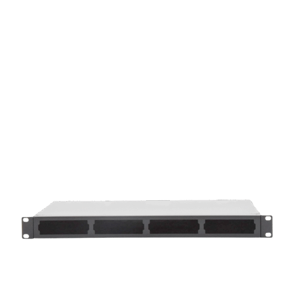 LPODF8024-AD-4-l Distribuidor de fibra óptica vacio 19in, Acepta 4 placas Acopladoras de Linkedpro, hasta 48 fibras, 1UR, Incluye charola de empalme