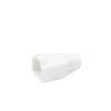 Capa Plástica para protección de Plug RJ45, Color Blanco