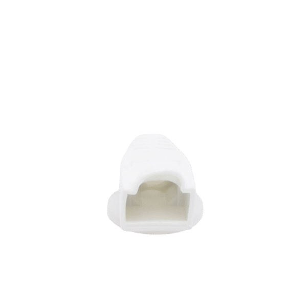 Capa Plástica para protección de Plug RJ45, Color Blanco