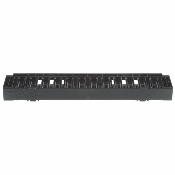 NCMHF1-FRENTE-l Organizador de Cables Horizontal NetManager, Sencillo (Solo Frontal), Para Rack de 19in, 1UR