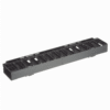 NCMHF1-LAT-IZQ-l Organizador de Cables Horizontal NetManager, Sencillo (Solo Frontal), Para Rack de 19in, 1UR