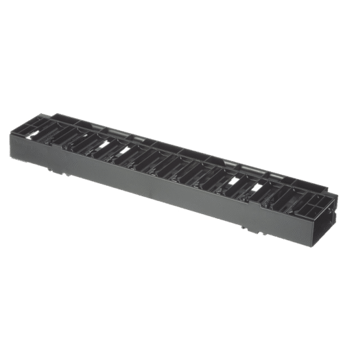 NCMHF1-l Organizador de Cables Horizontal NetManager, Sencillo (Solo Frontal), Para Rack de 19in, 1UR