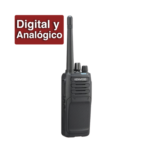 NX1200NK-LIST-l 136-174 MHz, Digital NXDN-Analógico, 5 Watts, 64 Canales, Roaming, Encriptación, GPS, Inc. antena, batería, cargador y clip
