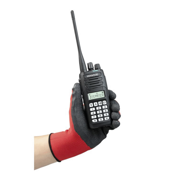 NX1200NK3-AD-1-l 136-174 MHz, Digital NXDN-Analógico, DTMF, IP67, 5 Watts, 260 Canales, Roaming, Encriptación, GPS, Inc. antena, batería, cargador y clip