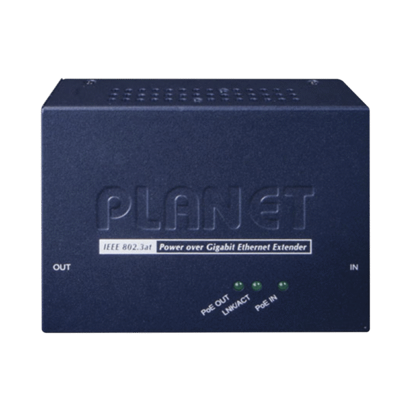 POEE201-AD-1-l Extensor 100m PoE 802.3af/at de 1 puerto 10/100/1000 Mbps