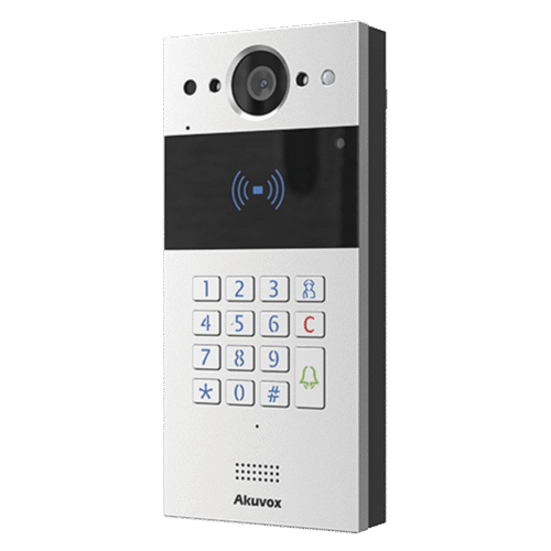 R20KV2-l Videoportero IP Multiapartamento / SIP / Administración en la Nube / Acceso por Tarjeta, PIN y NFC / Compatible con App SmartPlus