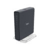 RB952UI5AC2NDTC-FRENTE-l (hAP ac lite Tower) 5 Puertos Fast Ethernet, WiFi Doble Banda 802.11ac, Base tipo Torre