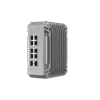 Switch de Verdadero Grado Industrial Especialmente Diseñado para Entornos Duros, Cuenta con 10 Puertos Gigabit, 8 de ellos Puertos PoE+ y 2 Puertos de Enlace Ascendente SFP