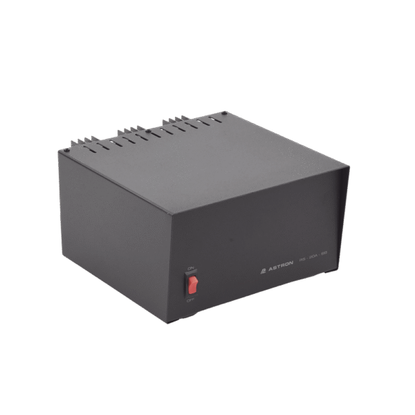 Fuente de poder Astron| Salidas 13.8Vcd, 20A | Lineal Regulada con Circuito Cargador de Baterías.