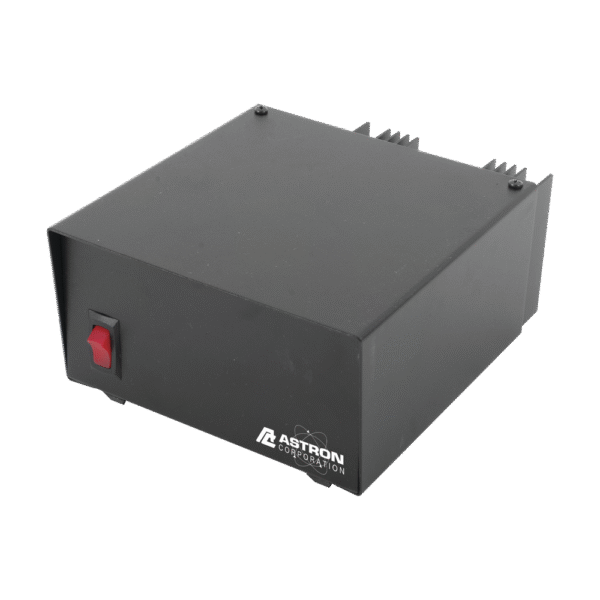Fuente de poder Astron| Salidas 13.8Vcd, 20A | Lineal Regulada con Circuito Cargador de Baterías.