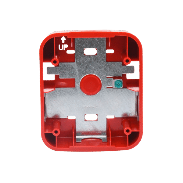 Caja de Montaje en Pared, para Sirena, Color Rojo, Nuevo Diseño Moderno y Elegante