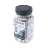 TC6SG100-AD-1-l Bote con 100 Piezas de Plug Modular RJ45 Cat6 blindado con pin de tierra, chapado de oro a 30 micras para durabilidad extrema