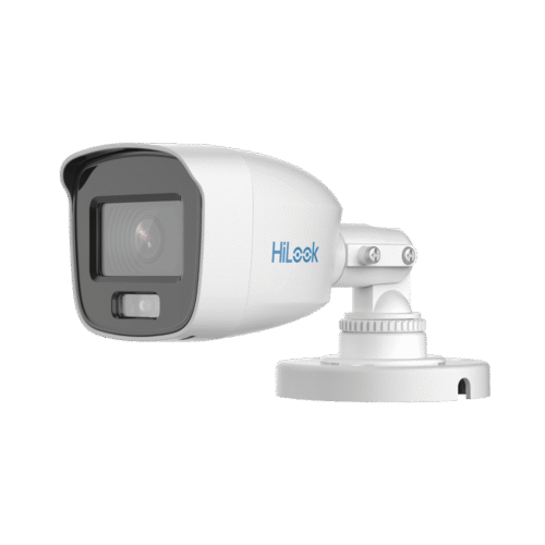 Bala TURBOHD 1080p / Imagen a color 24/7 / METAL / Lente 2.8 mm / Luz blanca 20 mts / IP66 / TVI-AHD-CVI-CVBS