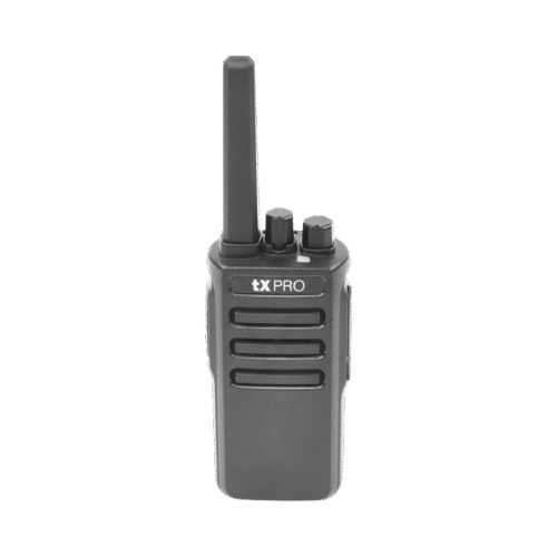 TX500-l Radio Portátil VHF, 5W de Potencia, Scrambler de Voz, Alta Cobertura, 136-174 MHZ