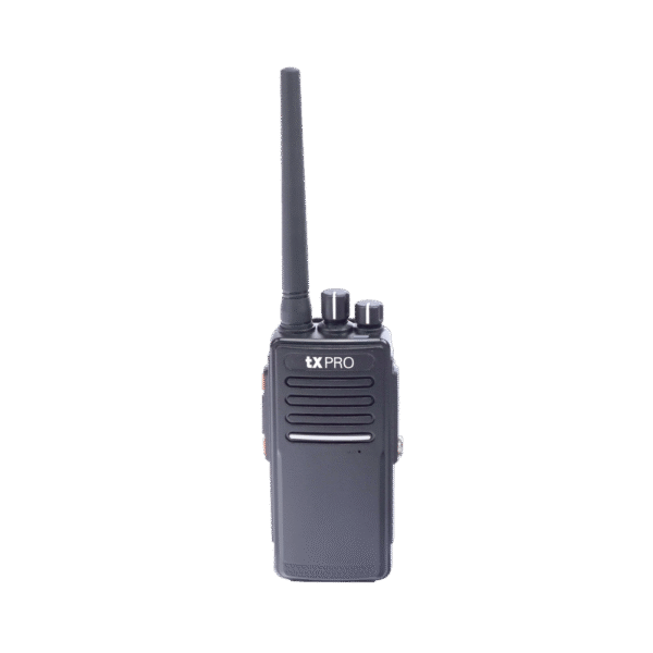 TX680AU-l Radio Portátil UHF 400-512 MHz, Digital DMR-Analógico, 5 W, Incluye antena, batería, cargador y clip
