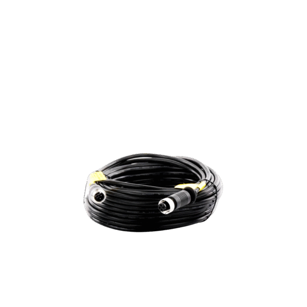 Cable Extensor de Vídeo y Audio de 14 Metros / Conector Tipo Aviación / Compatible con Cámara TURBO Móvil HIKVISION