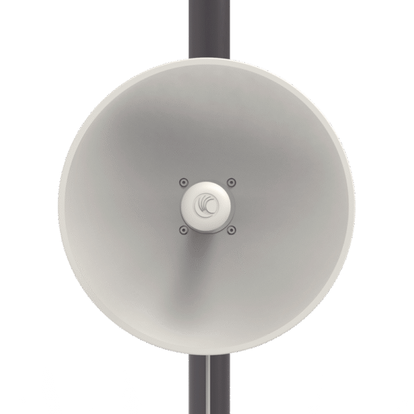 ePMP Force 200L para zonas con alta interferencia, hasta 200 Mbps, 4910 - 5970 MHz, 802.11n, Antena de 25 dBi, latencia baja