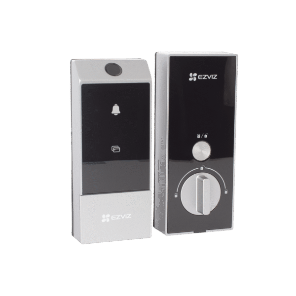 Cerradura Inteligente / Wi-Fi / Bluetooth / Códigos Temporales Para Visitantes / Lectura de Huella / Lectura de Tag / Contraseña / Botón para Timbrar / Apertura remota / Alarma Anti-intrusión / No Requiere HUB
